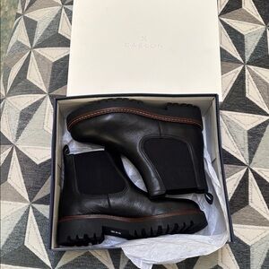 Black booties- water repellent